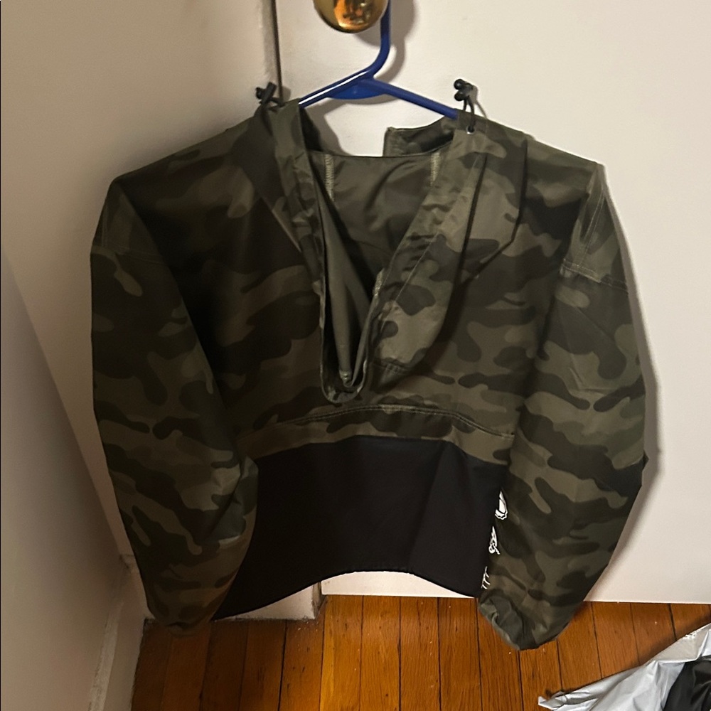 Champion Olive Green Athletic Jacket - Picture 4 of 6